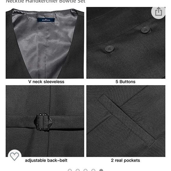 Suit vest - Picture 4 of 4